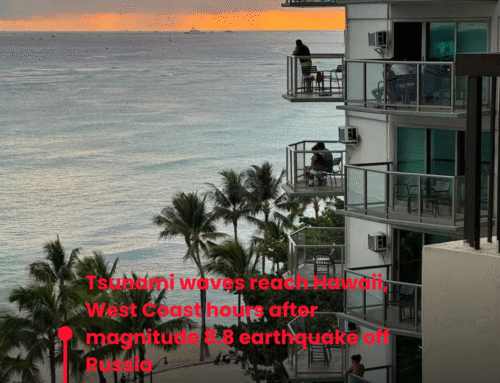 Tsunami waves reach Hawaii, West Coast hours after magnitude 8.8 earthquake off Russia