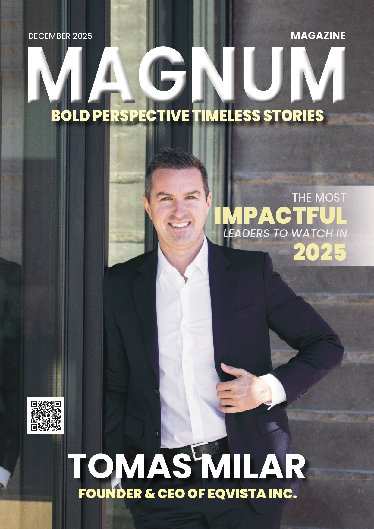 Tomas Milar, Founder & CEO of Eqvista Inc., redefining equity management in private markets.